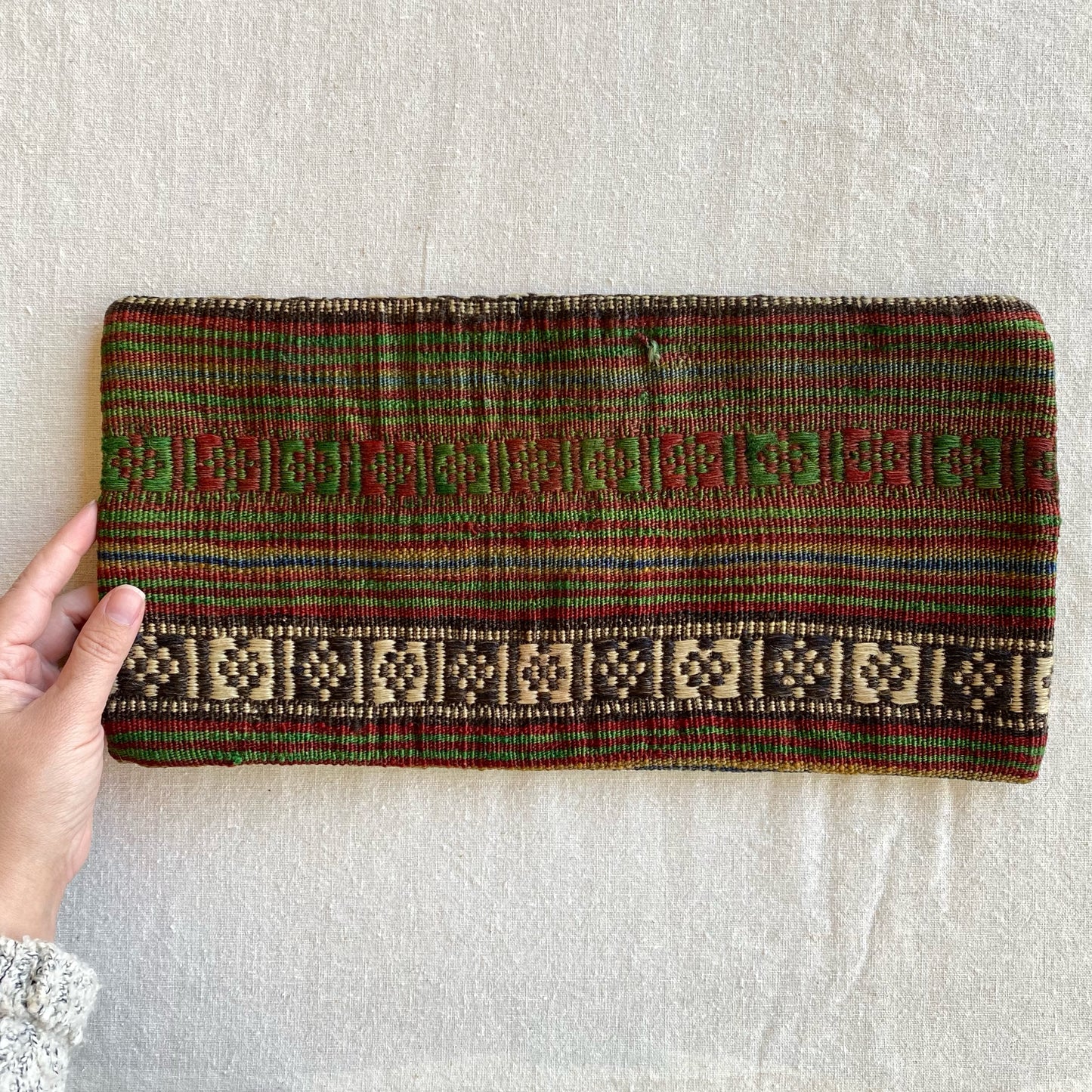 Handwoven Turkish Pillow Cover (8 x 16)