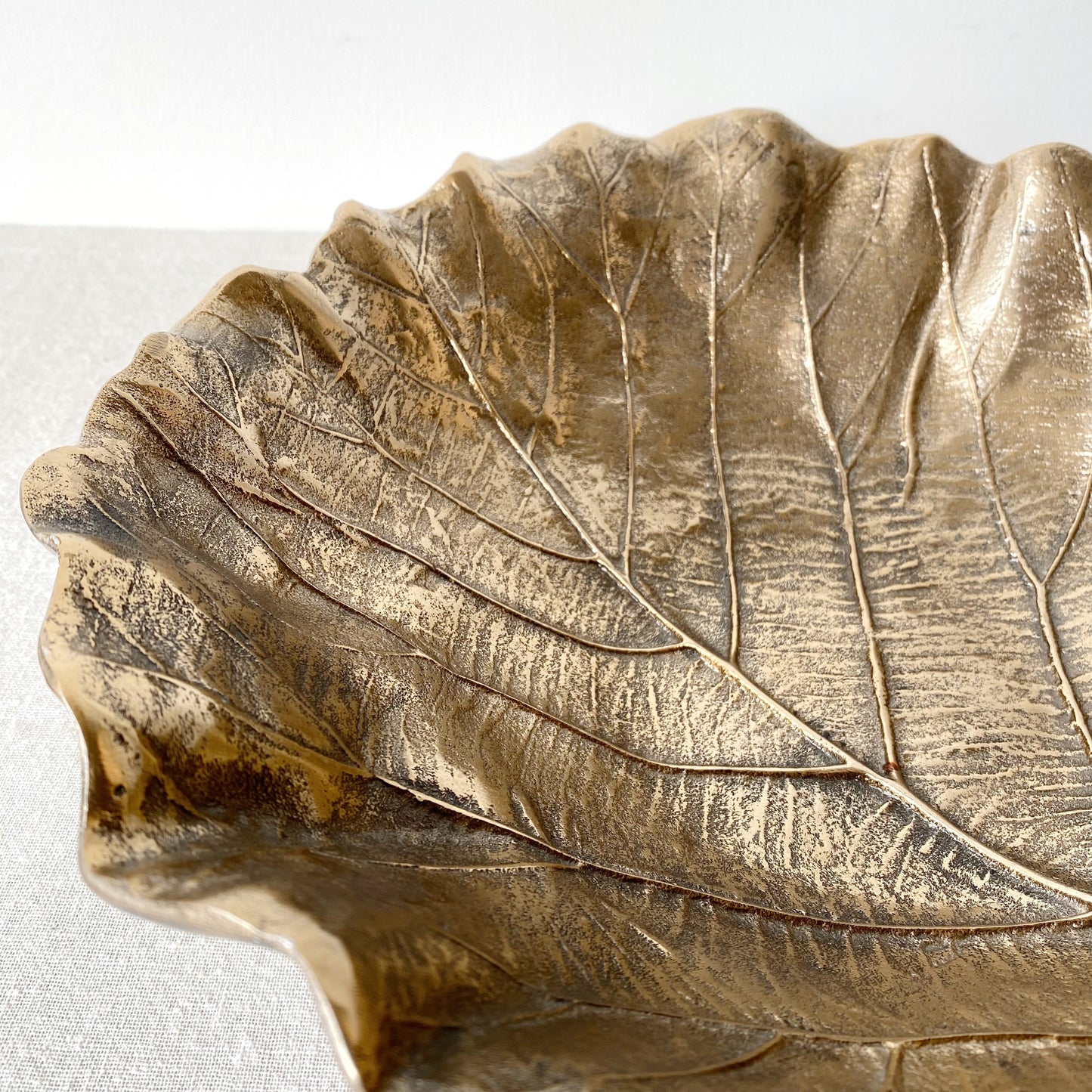 Found Oversized Leaf Bowl