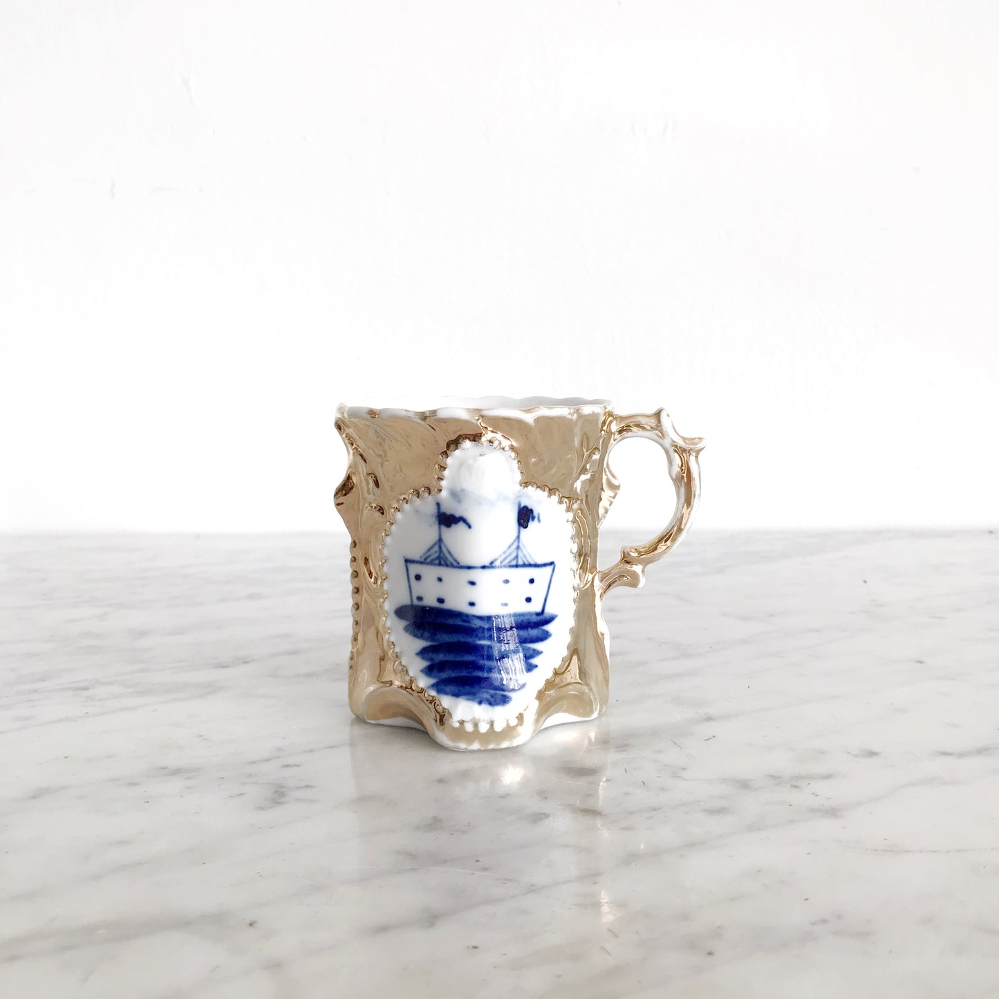 Vintage Nautical Porcelain Cup