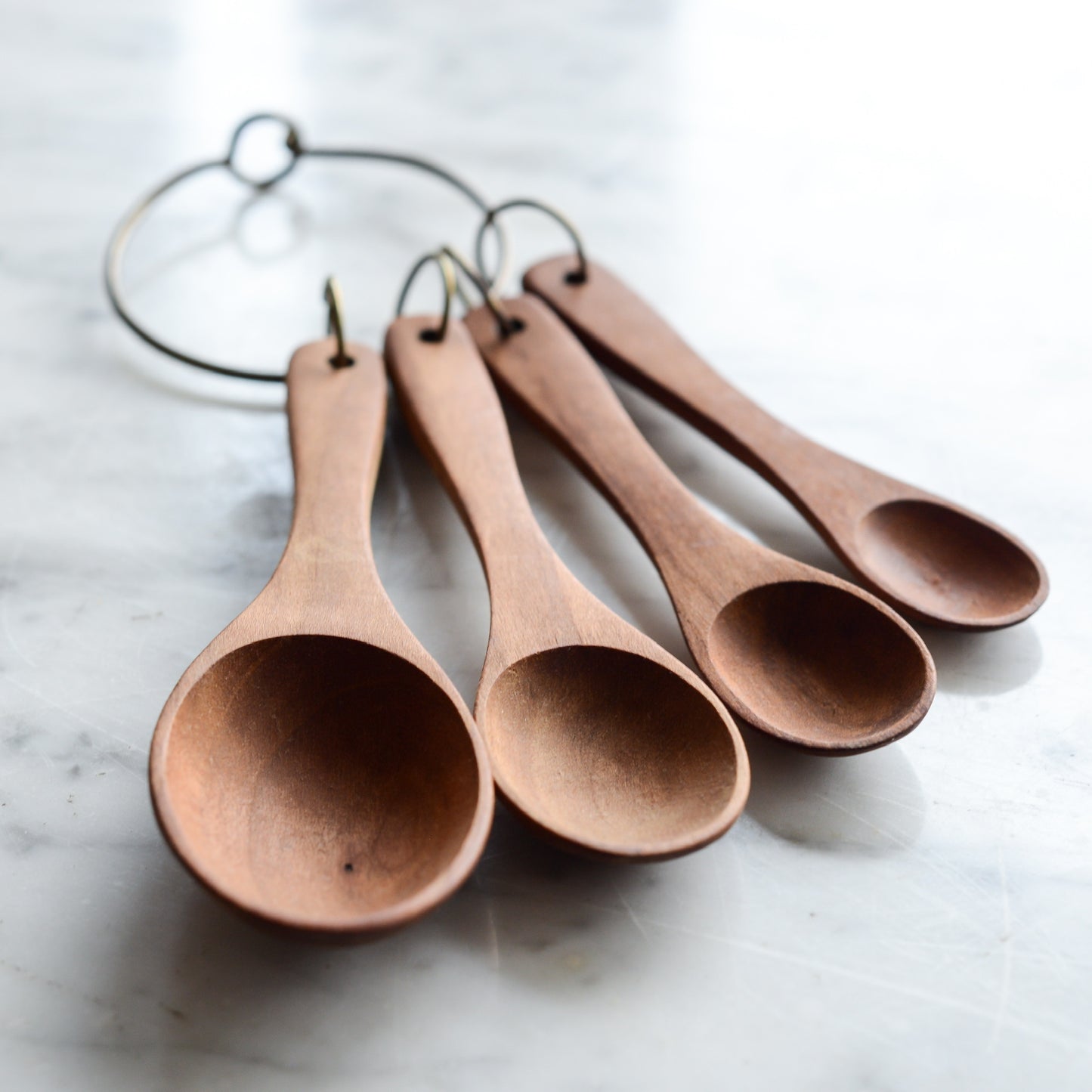 Vintage Wooden Measuring Spoons