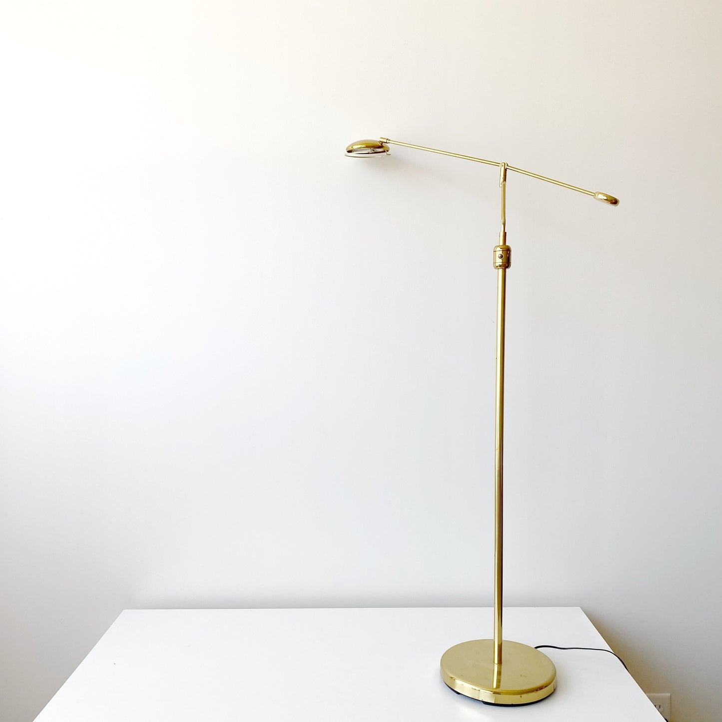 Vintage Gold Articulating Floor Lamp