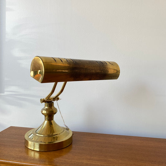 Vintage Brass Desk Lamp