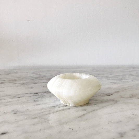 White Onyx Tea Light / Votive Holder