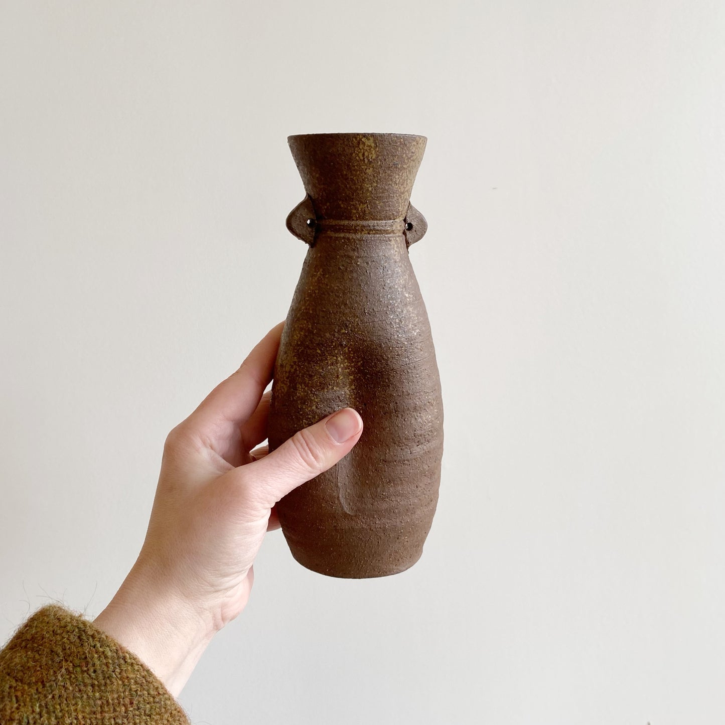 Vintage Studio Pottery Vase, Single