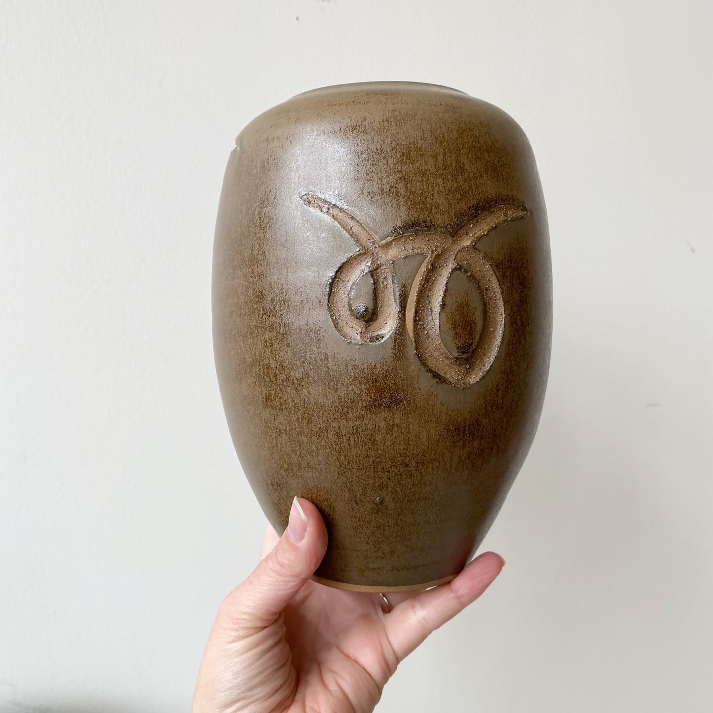 Vintage “Loopy” Studio Pottery Vessel Vase, Choose