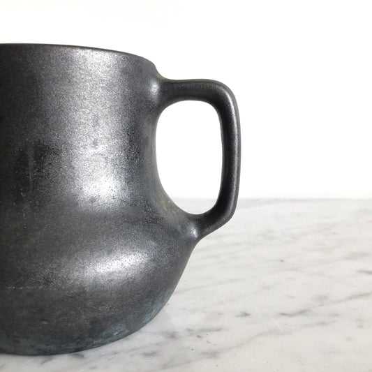 Vintage Ceramic Pitcher, Graphite