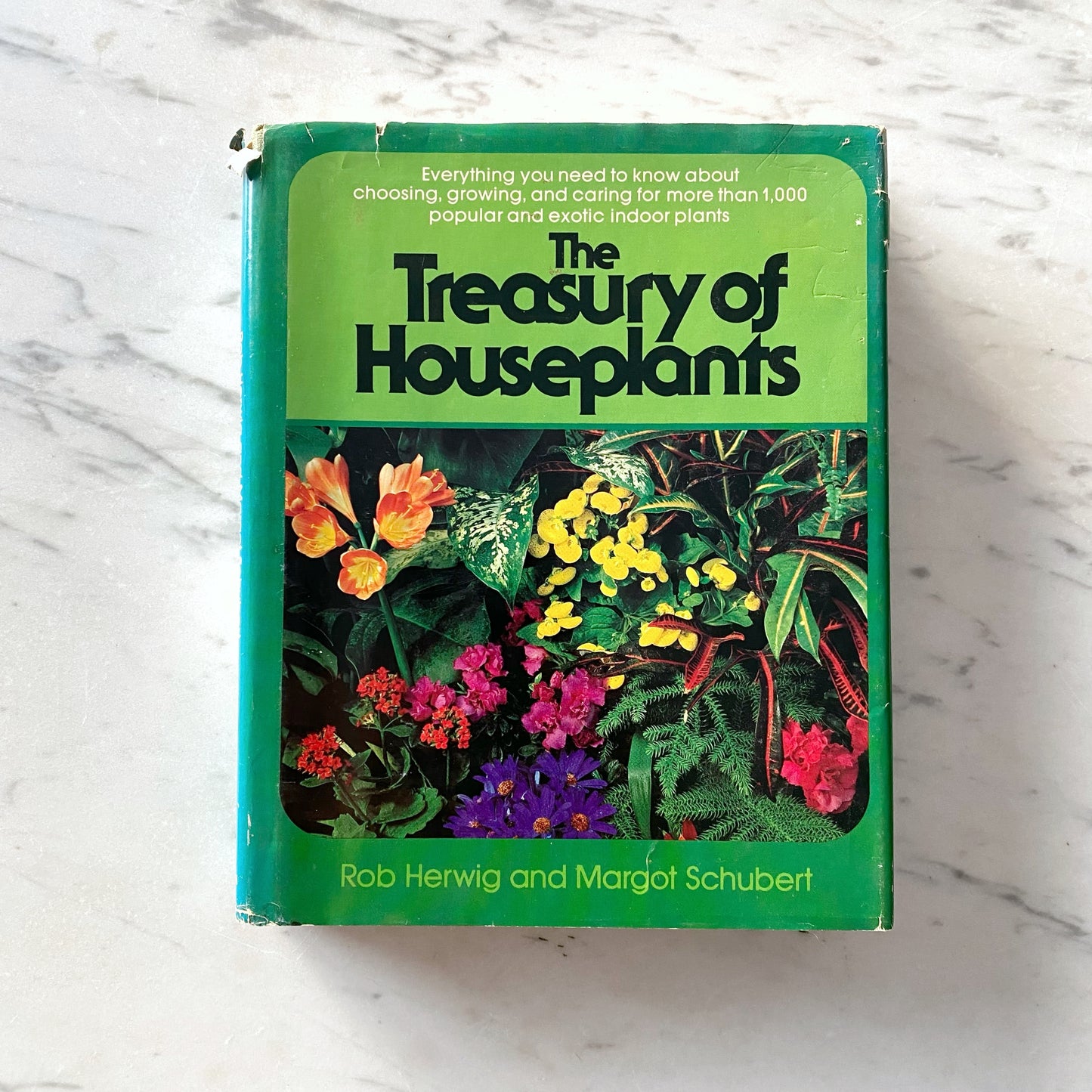 Book:  The Treasury of Houseplants (1974)