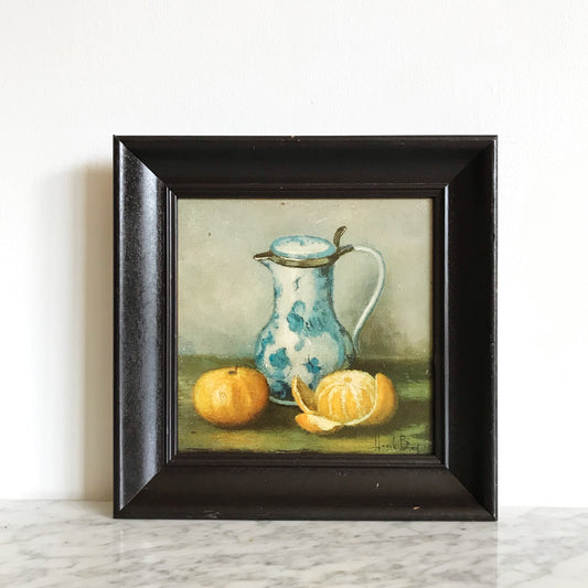 Vintage Framed Still-Life Art Print