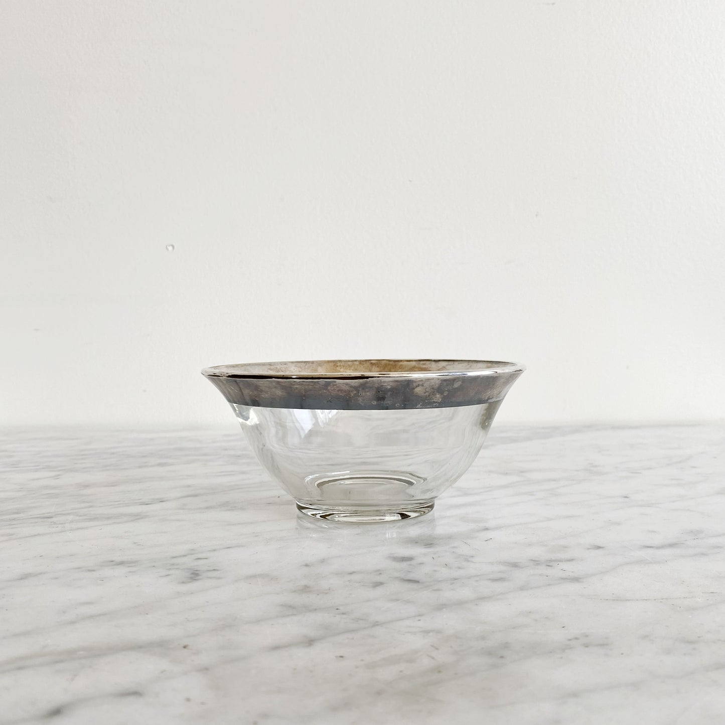 Mid-Century Modern Glass Dish, 5.5"