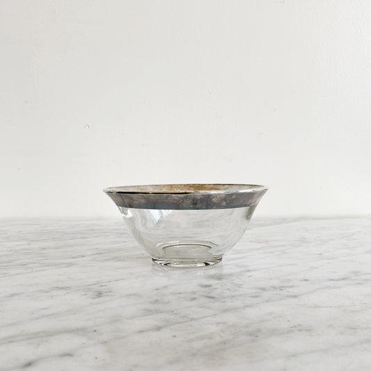 Mid-Century Modern Glass Dish, 5.5"