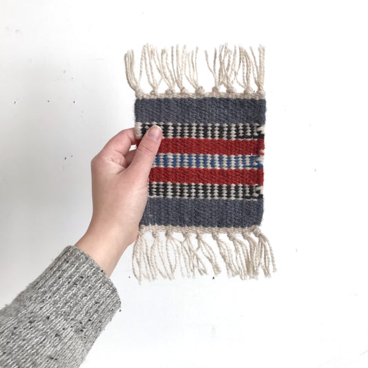 Small Woven Wool Trivet