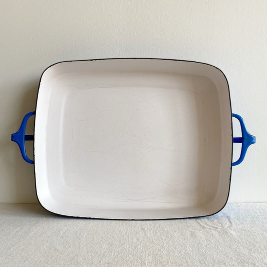 XL Vintage Dansk Enamel Baking Pan