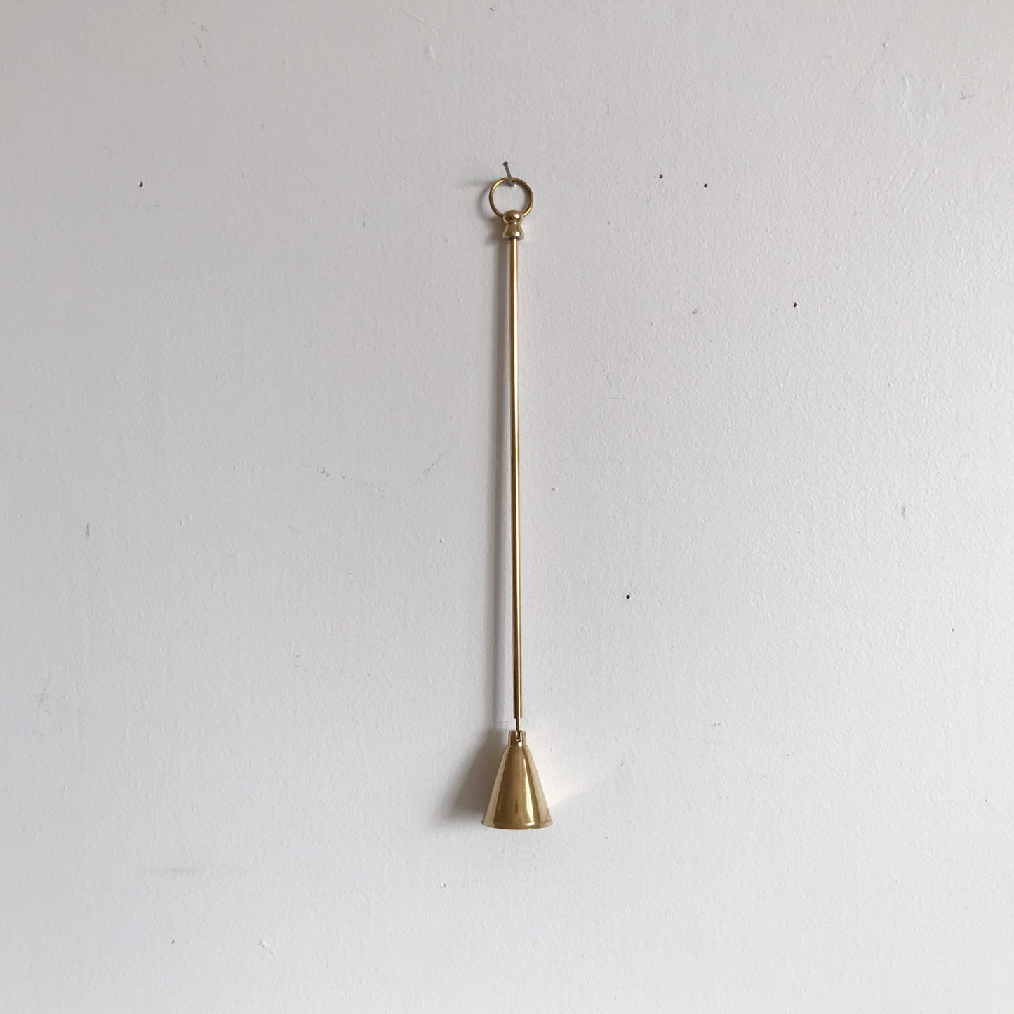 Simple Vintage Brass Candle Snuffer