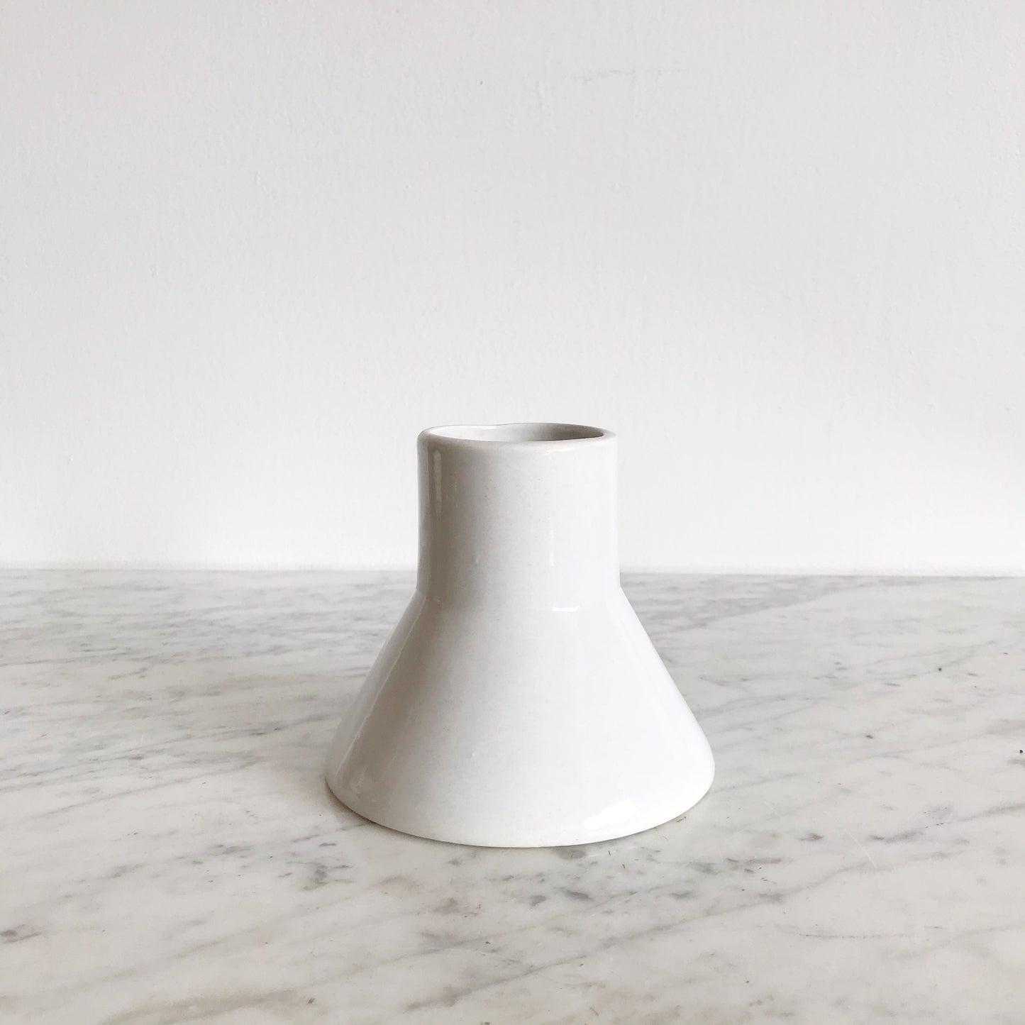 Vintage Modern Geometric Ceramic Vase