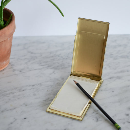 Vintage Gold Telephone Note Pad