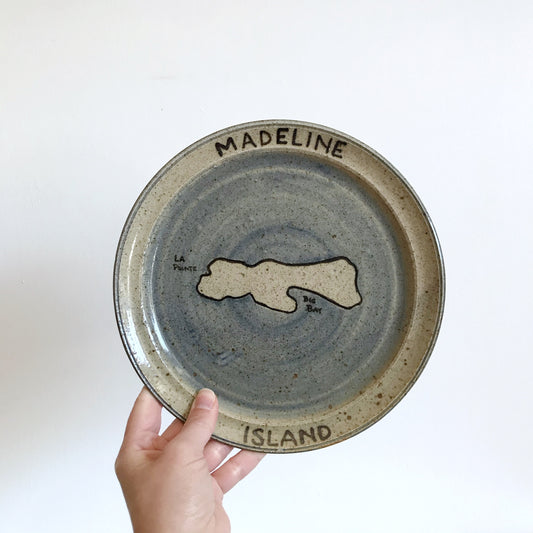 Madeline Island Stoneware Plate