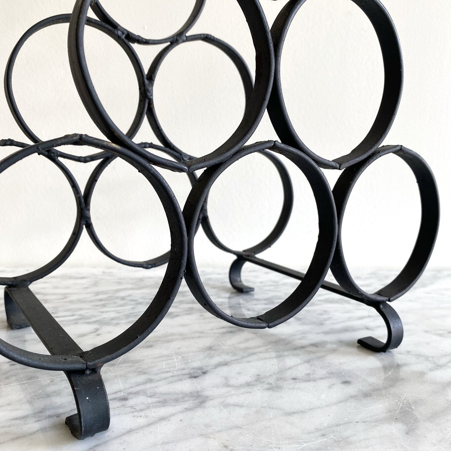 Vintage Iron Wine Rack