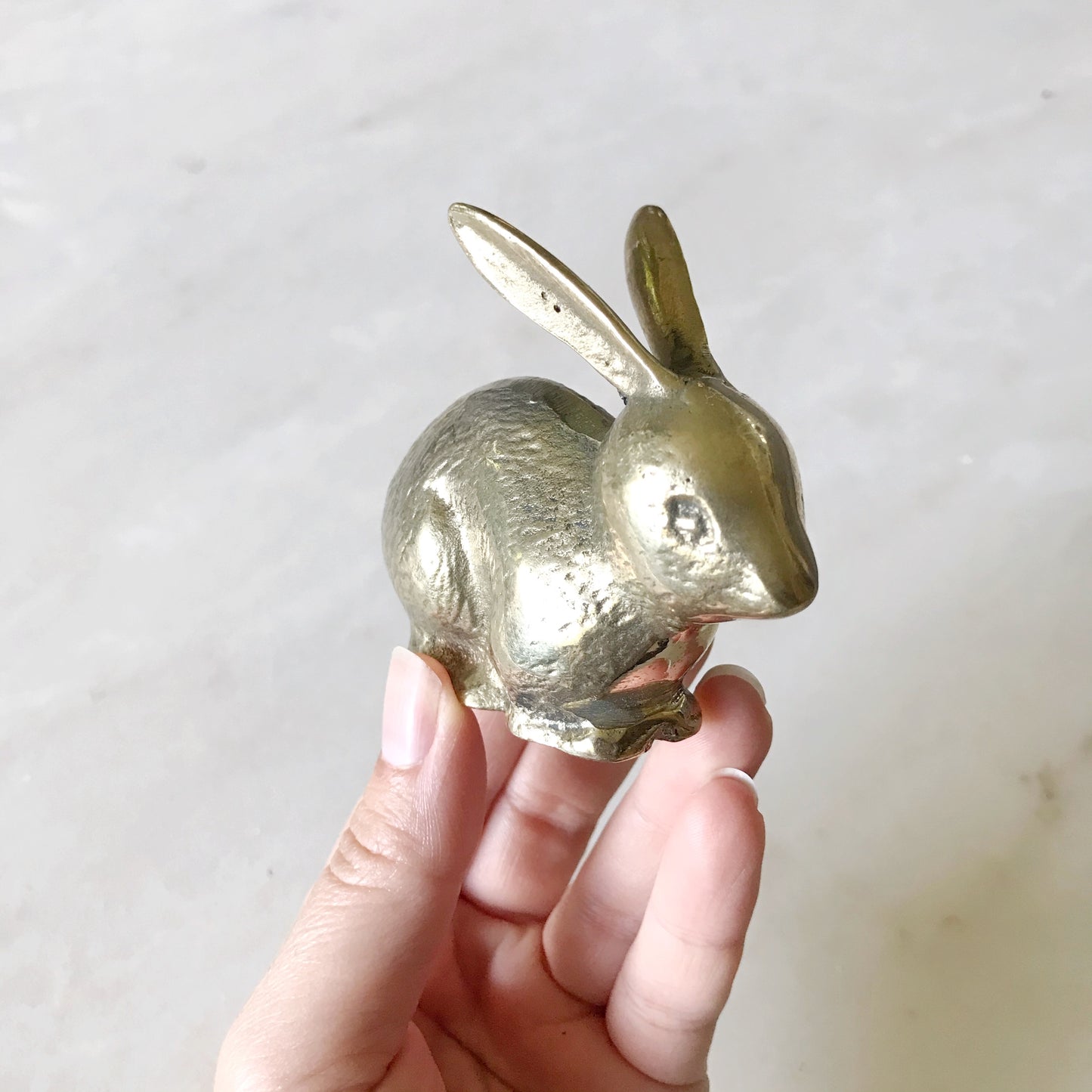 Vintage Brass Rabbit