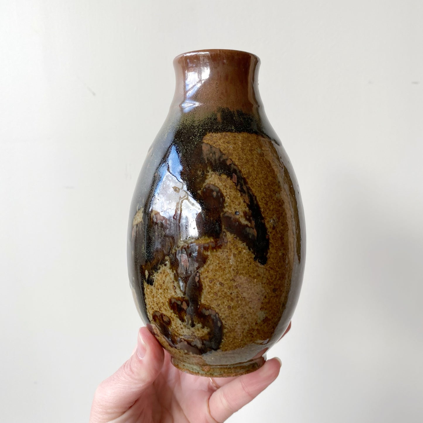 Tall Vintage Pottery Vase