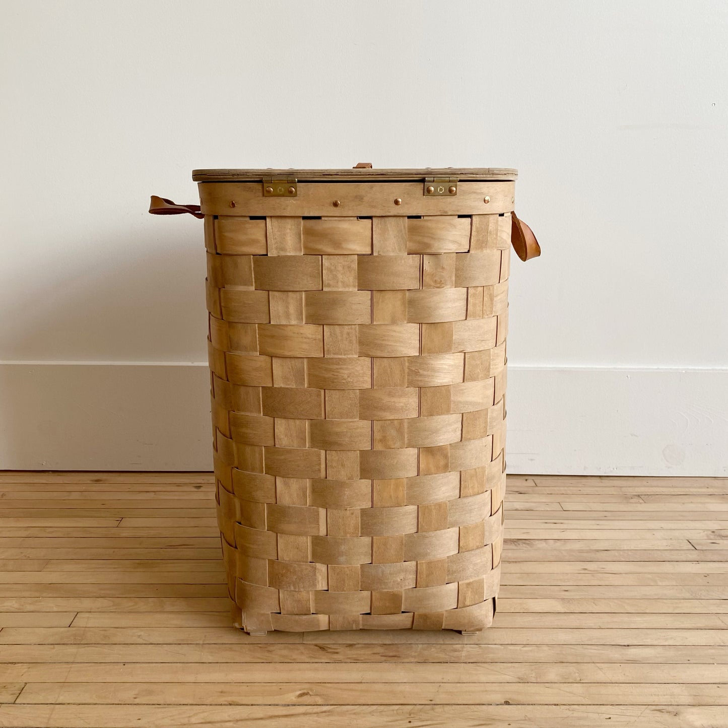 XXL Handcrafted Basket / Hamper with Lid