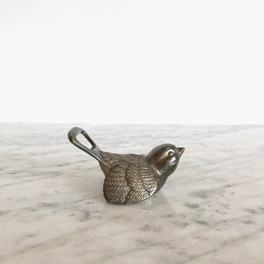 Vintage Silver Bird Bottle Opener