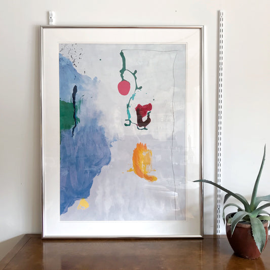Oversized Framed Modern Abstract Art Poster (37.75 x 49.25)