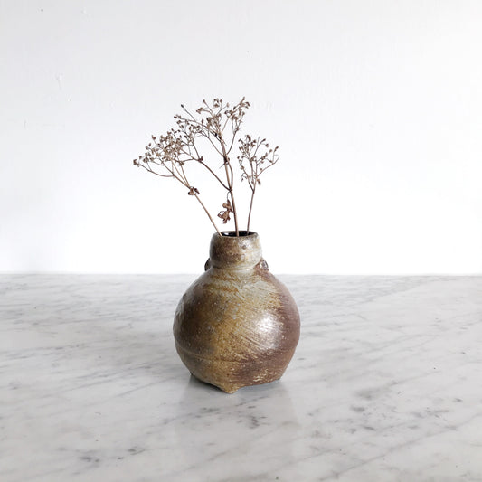 Vintage Studio Pottery Vase, 4.25”