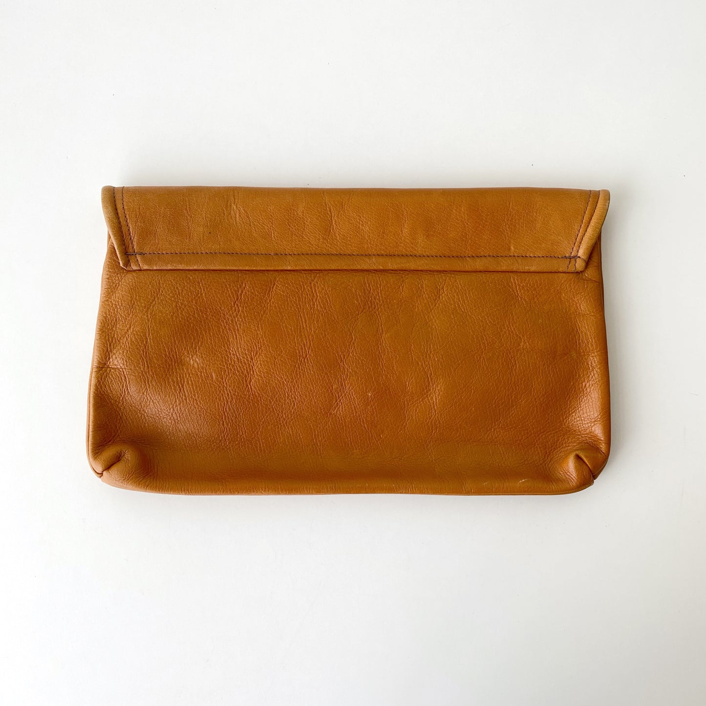 Vintage 1970’s Leather Folding Clutch Purse