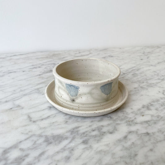 Handcrafted Pottery Dish with Side Loop