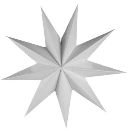 Small Paper Star (9-point), Choose — HAUS THEORY