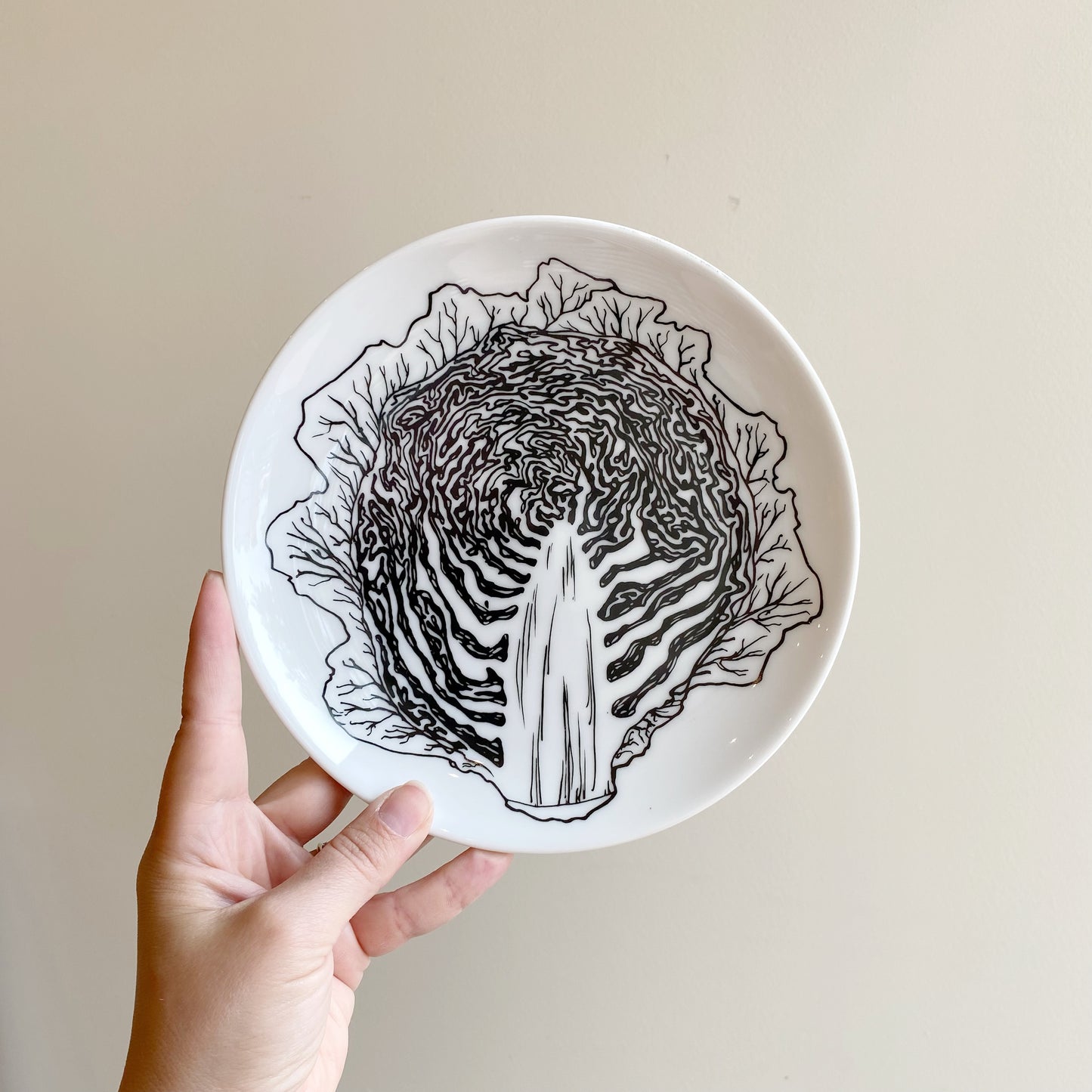 Vintage Ceramic Vegetable Plates, Choose Style