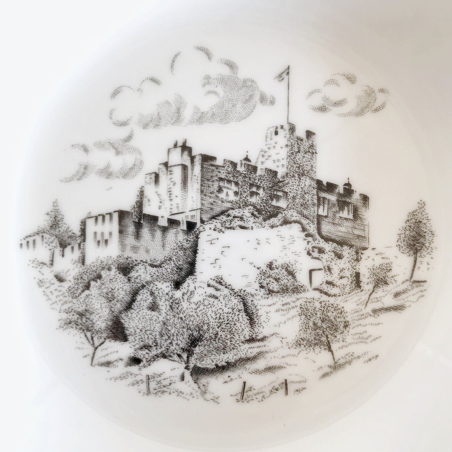 Small Vintage “Bothal Castle” Dish, England