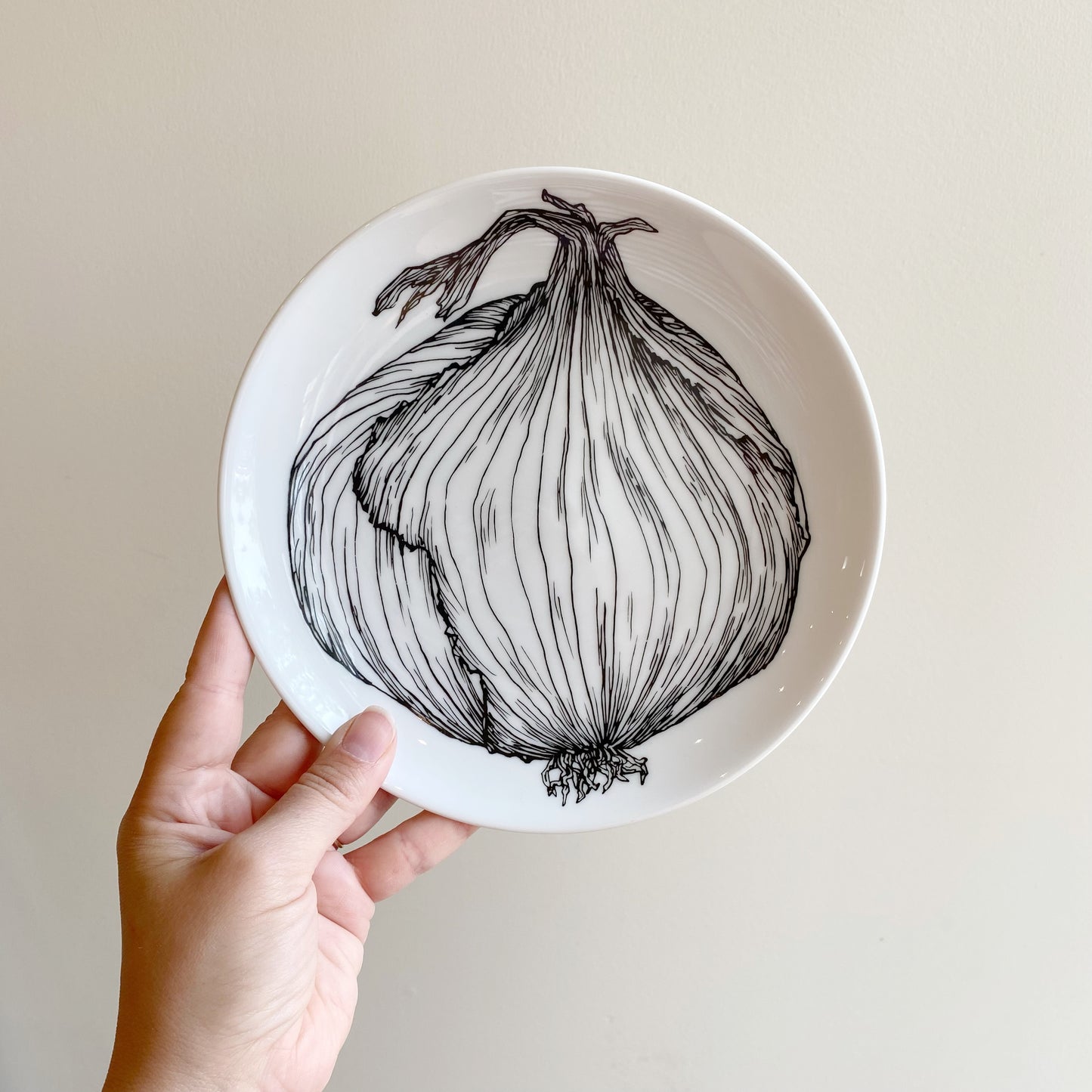 Vintage Ceramic Vegetable Plates, Choose Style