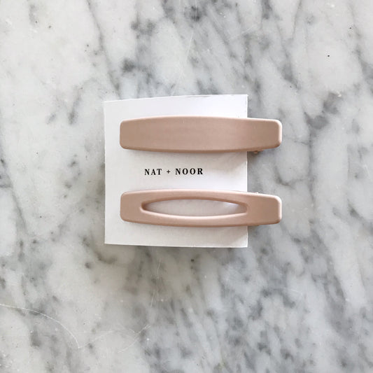 LANI Hair Clips, Pink