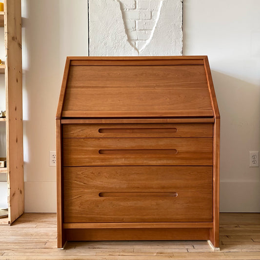 Vintage Modern Secretary Desk