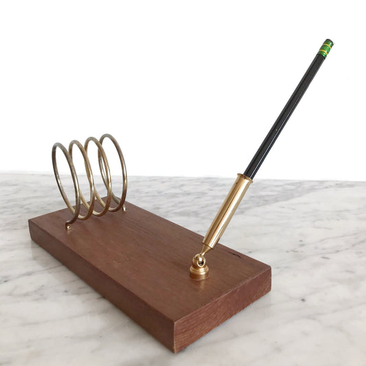 Vintage Desk Organizer / Mail Sorter