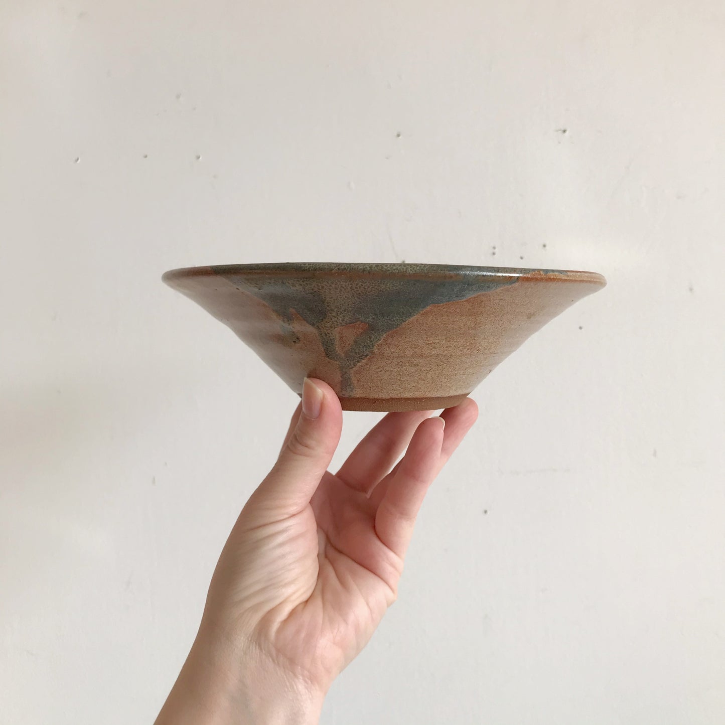 Hand-thrown Pottery Bowl, 7.5”