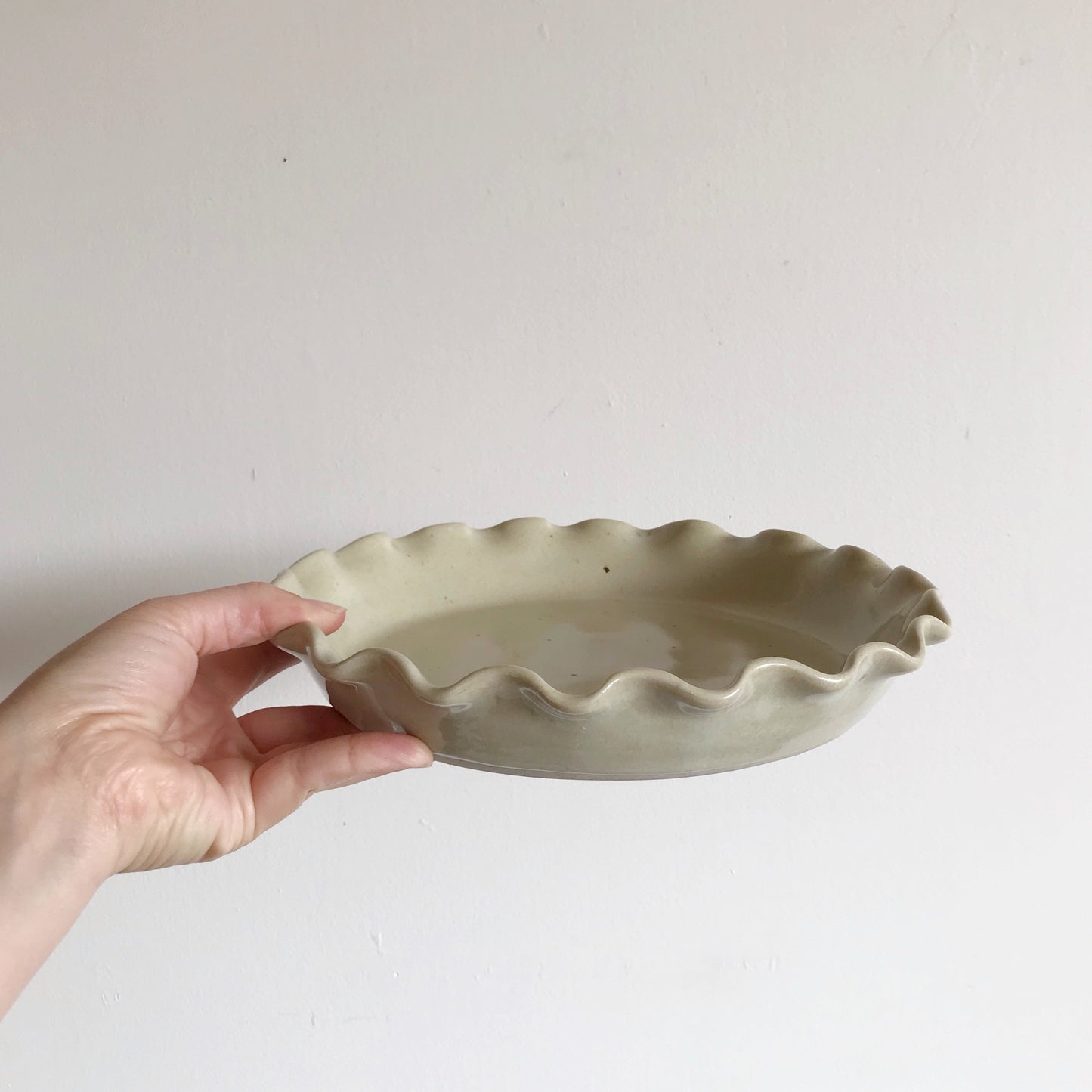 Stoneware Pie Plate