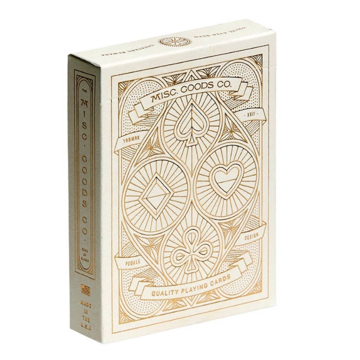 Ivory Deck of Playing Cards