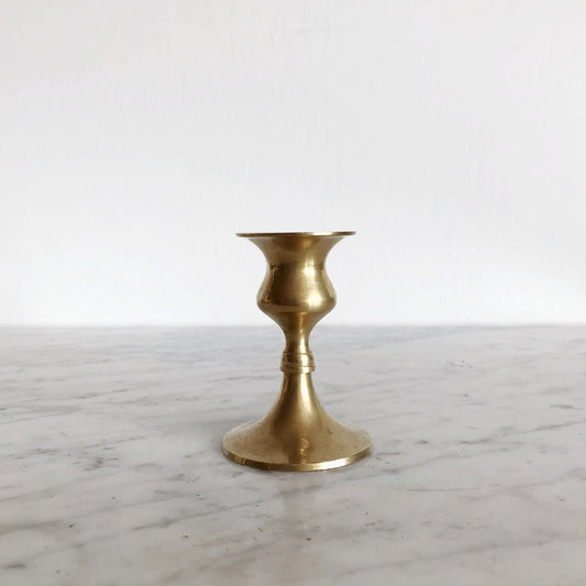 Vintage Brass Candlestick Holder