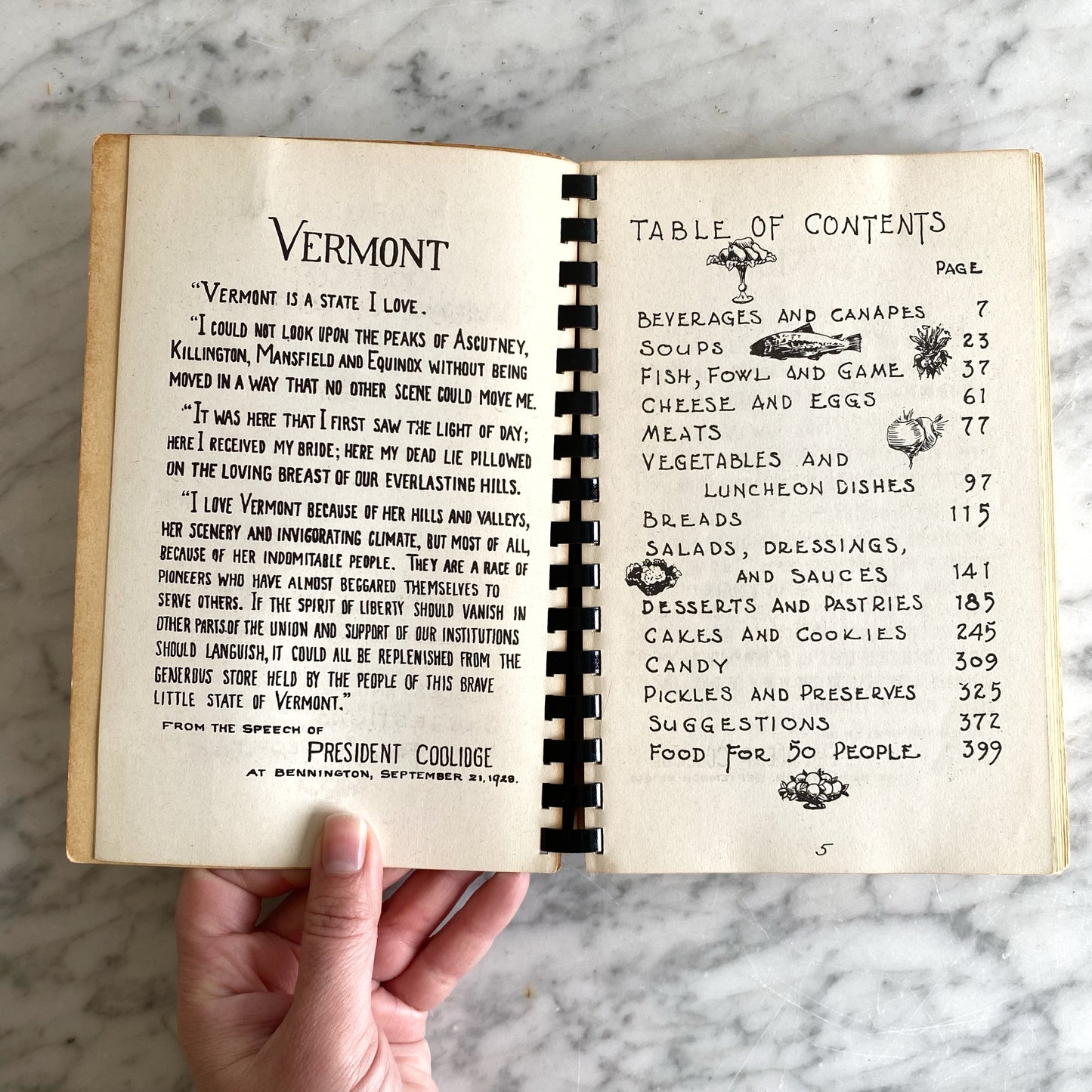 Vintage Cook Book: Out Of Vermont Kitchens (1949)