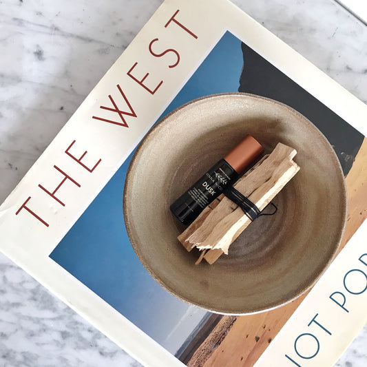 Vintage Studio Pottery Bowl, 1981