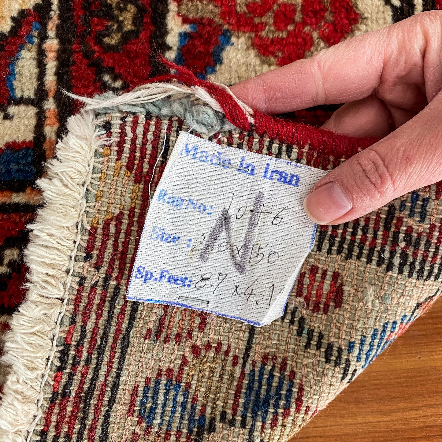Elizabeth | Vintage Persian Rug | 4.10 x 8.5