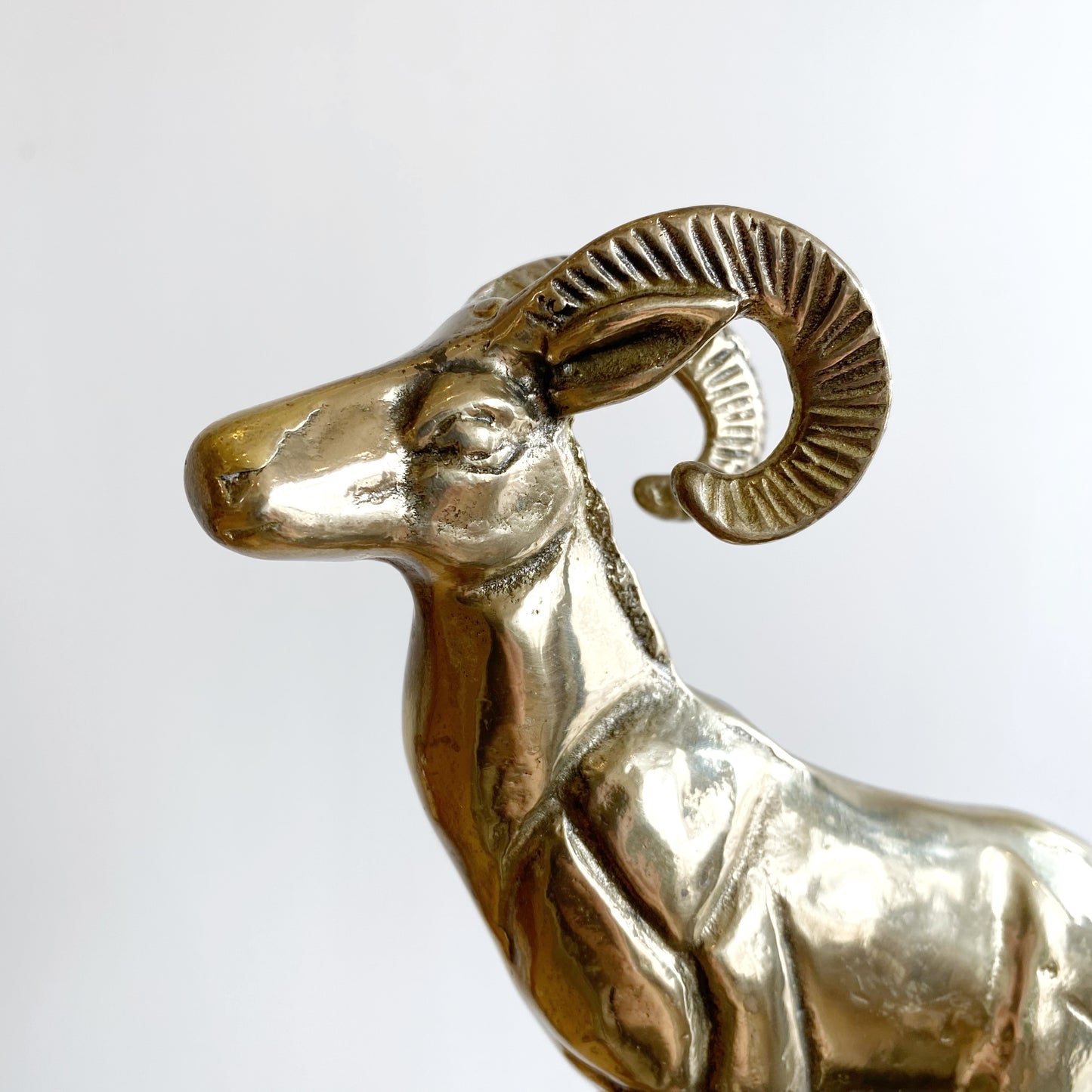 Vintage Brass Ram