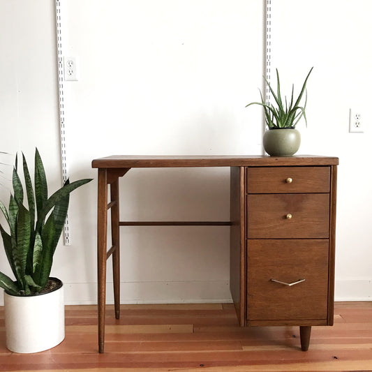 Petite Vintage MCM Writing Desk