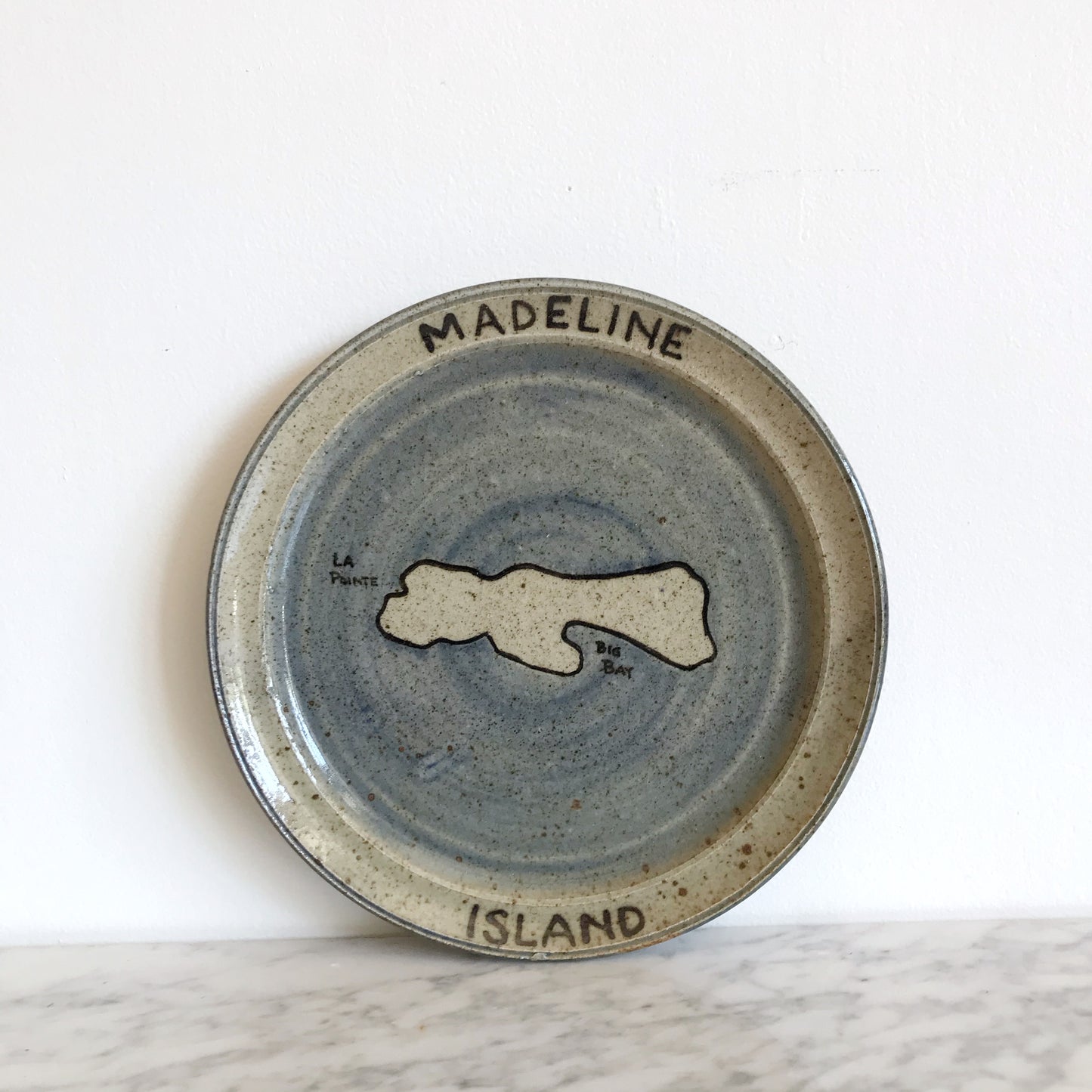Madeline Island Stoneware Plate