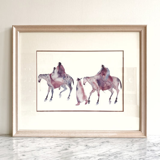 Vintage Framed Art Print by Carol Grigg