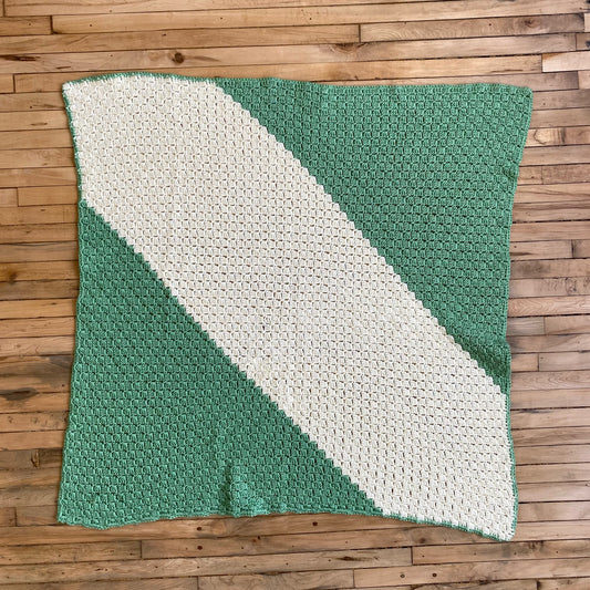 Modern Handmade Blanket (37” x 37”)