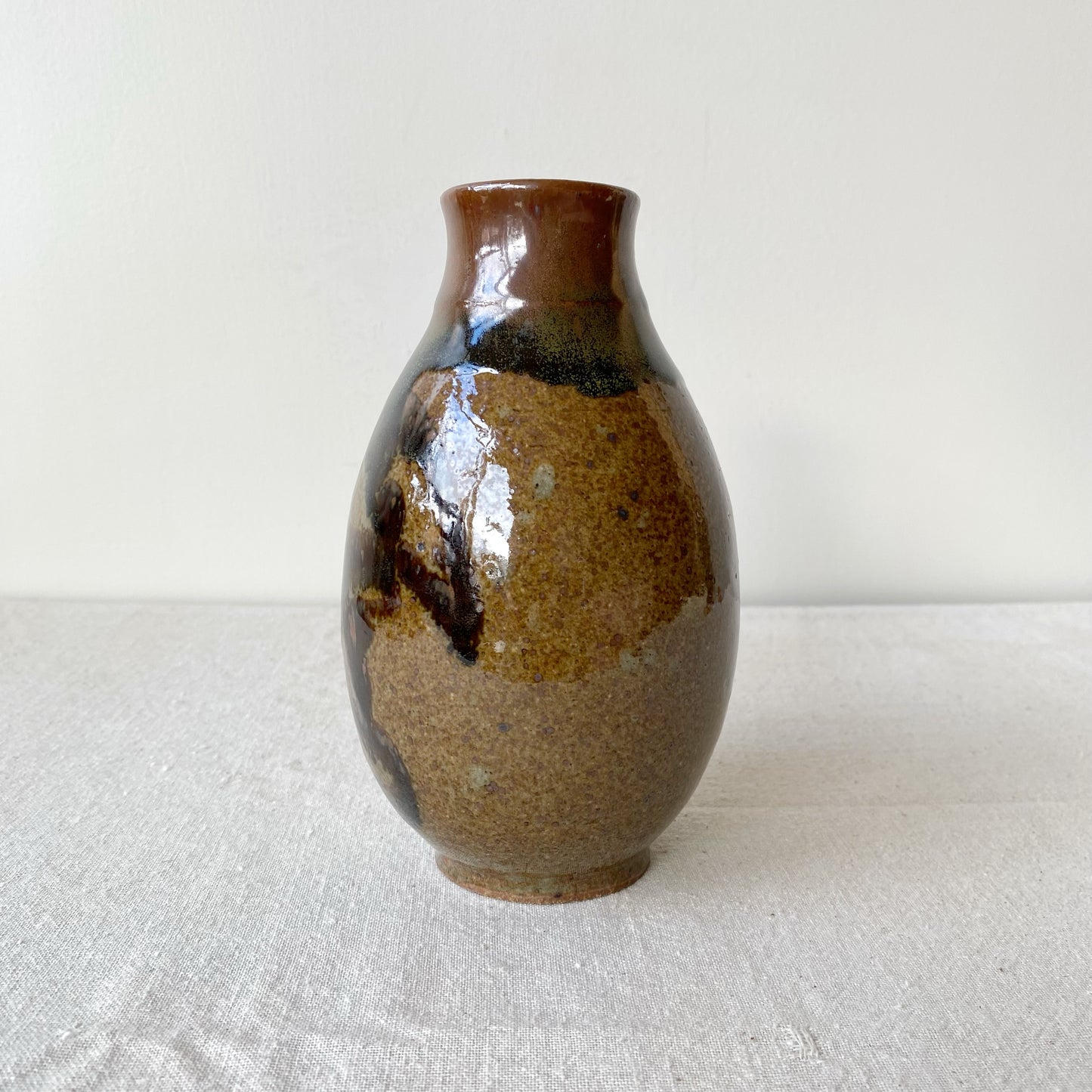 Tall Vintage Pottery Vase