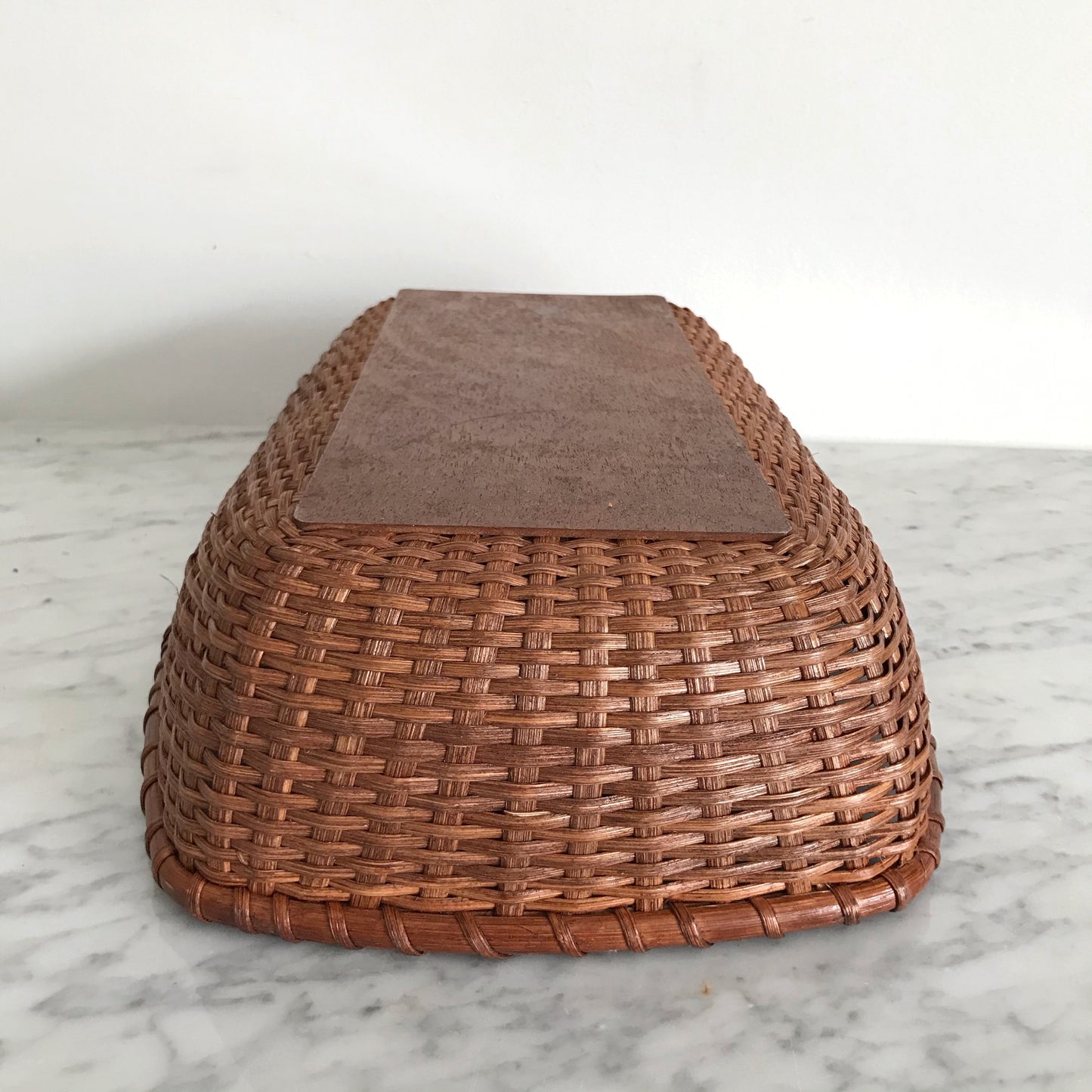 Vintage Woven Wicker Basket / Tray